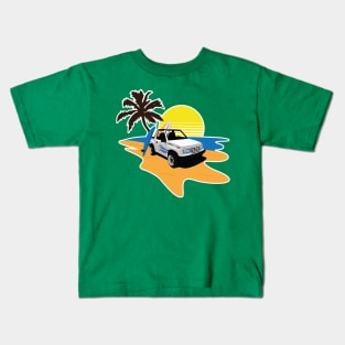 Beach Tracker Kids T-Shirt